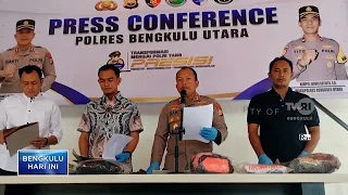 POLISI AMANKAN TERDUGA PELAKU PENUSUKAN EMPAT PEMUDA