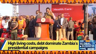 High living costs, debt dominate Zambia’s presidential campaigns
