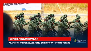Akarasisi k'Intore zasoje mu cyiciro cya 16 cy'Itorero Indangamirwa