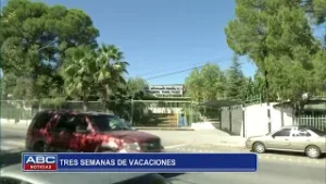 Tres semanas de vacaciones