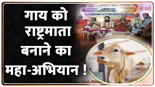 Maha Abhiyan for Gau Mata: गाय को राष्ट्रमाता बनाने का महा-अभियान ! Prayagraj News