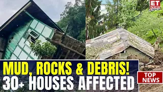 Sikkim Landslide Fury: 30+ Houses Damaged As Mud, Rocks & Debris Crash Into Rimbi Village