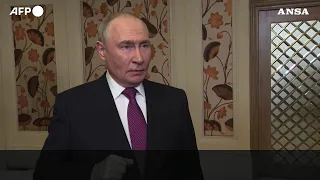 Putin: "Sending European troops to Ukraine would mean war with Russia"