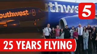 Nashville pilot retires after 25 years with Southwest Airlines