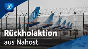 Krieg in Nahost: Rückholaktion für festsitzende Tourist:innen