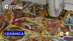ELDERLY CERAMIC ARTIST