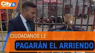 María Consuelo receives support: community groups will pay her rent and Arturo Calle will donate ...
