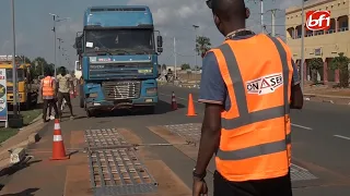 Fighting road degradation: ONASER deploys a mobile weigh station on the RN 17