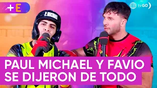 Favio y Paul se dicen de todo detrás de cámaras | Más Espectáculos (HOY)