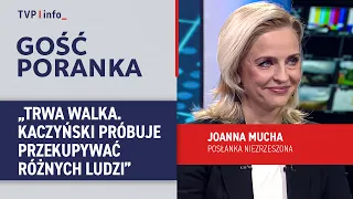 Joanna Mucha: The fight continues. Kaczyński is trying to bribe people | MORNING GUEST