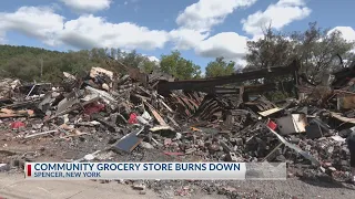 Village of Spencer loses its only grocery store to fire