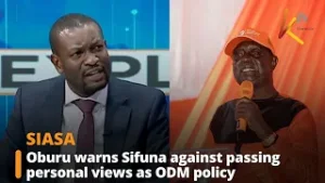 Oburu warns Sifuna against passing personal views as ODM policy