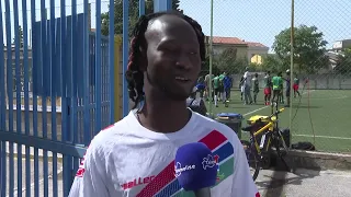 Africa Cup Tournament, interview with Musa, player