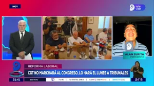 Reforma laboral: la CGT no marchará al Congreso, lo hará el lunes a Tribunales