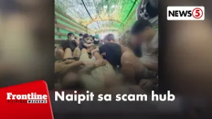 Higit 70 Pilipino na nagtatrabaho sa scam hub sa Myanmar, nakakulong  | Frontline Weekend
