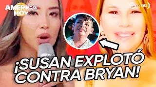 América Hoy: Susan León lashed out at Bryan Arámbulo for not attending an event (TODAY)