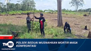 2 MARET 2026 POLSEK BEDUAI MUSNAHKAN MORTIR MASA KONFRONTASI