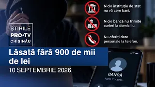 PRO TV News (8:00 PM) | LEFT WITH 900 THOUSAND LEI LESS | Moldova