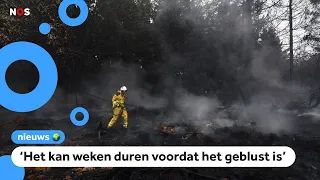 Fire in Belgium still not under control
