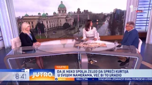 Prelistavanje štampe sa Zoranom Mihajlović i Vladimirom Vuletićem - JUTRO