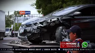 Taxi and car collision leaves several injured in Estelí