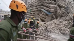 Quénia: amontoado de escombros após colapso de edifício em Nairobi