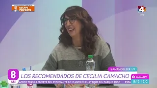 Cecilia Camacho's literary recommendations at 8AM