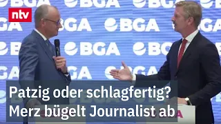 The Chancellor responds to a Repinski question with a "counter-question" at the BGA trade associa...