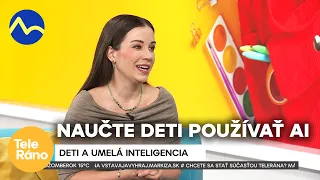 Deti a umelá inteligencia: Nemá za nich premýšľať #ai | Teleráno