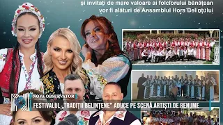 The "Tradiții Belințene" Festival brings renowned artists to the stage