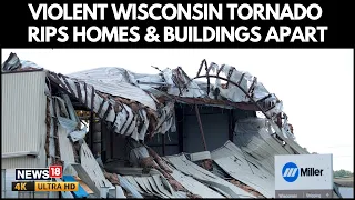 Wisconsin Tornado Leaves Massive Destruction | Menasha & Appleton Hit By Violent Twister | 4K