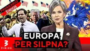 Amerika spaudžia Europą: daromės nebeįdomūs Vašingtonui? • TV3 žinios