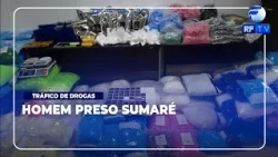LIVE NOW - Man arrested with over 60 kilos of drugs in Sumaré