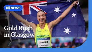 Gold rush extends Australia's lead at Commonwealth Games | ABC NEWS