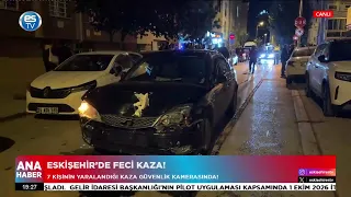 Eskişehir’de feci kaza!