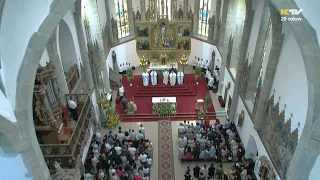 Sv. omša z Baziliky sv. Kríža - NANEBOVZATIE PANNY MÁRIE - 15. 8. 2026