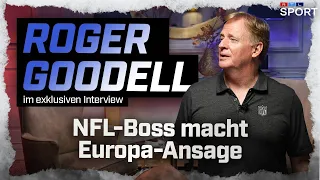 Roger Goodell on international NFL teams and the Flag Football World Championship🏈🔥 | RTL Sport I...