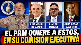 THE PRM WANTS THESE PEOPLE ON ITS EXECUTIVE COMMISSION