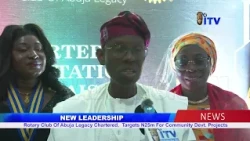 NEW LEADERSHIP:  Rotary Club Of Abuja Legacy Chartered Targets N25m For Community Devt. Projects