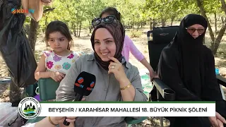 BEYŞEHİR KARAHİSAR NEIGHBORHOOD 18TH GRAND PICNIC FEAST - AUGUST 22, 2026