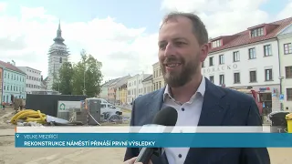 REKONSTRUKCE NÁMĚSTÍ PŘINÁŠÍ PRVNÍ VÝSLEDKY