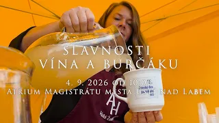 🍷 ÚSTÍ N.L. | SLAVNOSTI VÍNA A BURČÁKU | 4. 9. 2026 🍇