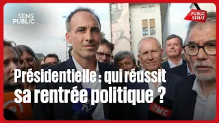 Présidentielle : qui réussit sa rentrée politique ?
