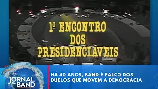 For over 40 years, Band has been the stage for the duels that drive democracy | Jornal da Band
