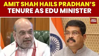 Amit Shah Hails Dharmendra Pradhan's Tenure As Education Minisiter | CJP Protest | NEET