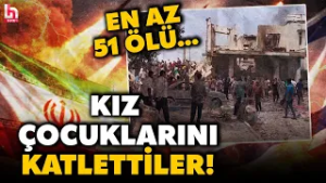İRAN'DA KIZ İLKOKULUNA SALDIRI! Çok sayıda öğrenci hayatını kaybetti! İşte o dehşet anları...