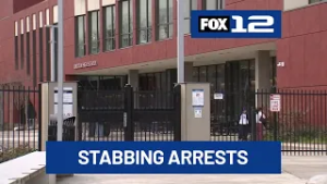 2 arrested, including teen, at Portland high school after stabbing on MAX train