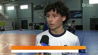 ARAUCÁRIA IS HOSTING THE U-15 MEN'S PARANAENSE BASKETBALL CHAMPIONSHIP GAMES. CA 07/26/24