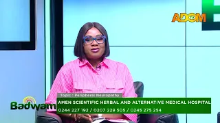 Amen Scientific Herbal And Alternative Medical Hospital- Badwam Afisem on Adom TV (18-08-26)