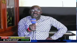 EMISSION ENTRETIEN AVEC. PAPE DIOUF BALAGUER ESPAGNE